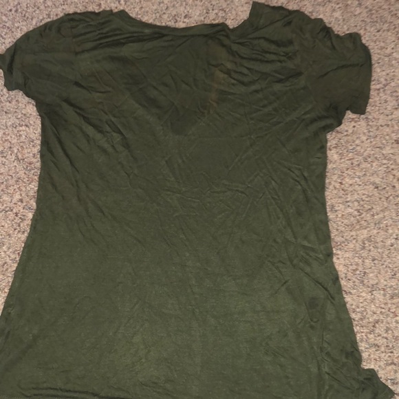 Green v neck - Picture 2 of 8